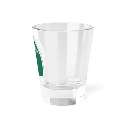 California blank (California) (Road Sign) Shot Glass 1.5oz - Go Mug Yourself