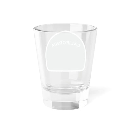 California blank wide (California) (Road Sign) Shot Glass 1.5oz - Go Mug Yourself