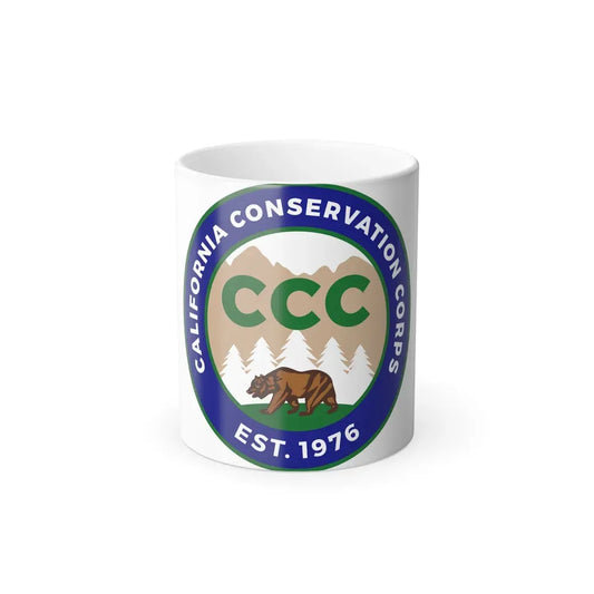 California Conservation Corps - Color Changing Coffee Mug 11oz - Go Mug Yourself