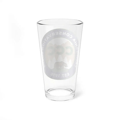 California Conservation Corps - Pint Glass 16oz-Go Mug Yourself