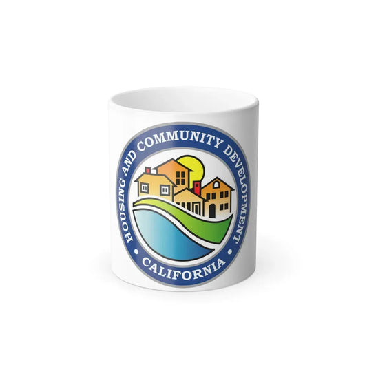 California Department of Housing and Community Development - Color Changing Coffee Mug 11oz - Go Mug Yourself