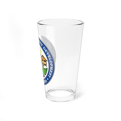 California Department of Housing and Community Development - Pint Glass 16oz-Go Mug Yourself