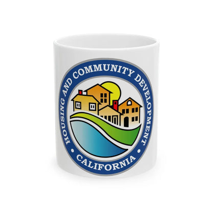 California Department of Housing and Community Development - White Coffee Mug-11oz-Go Mug Yourself