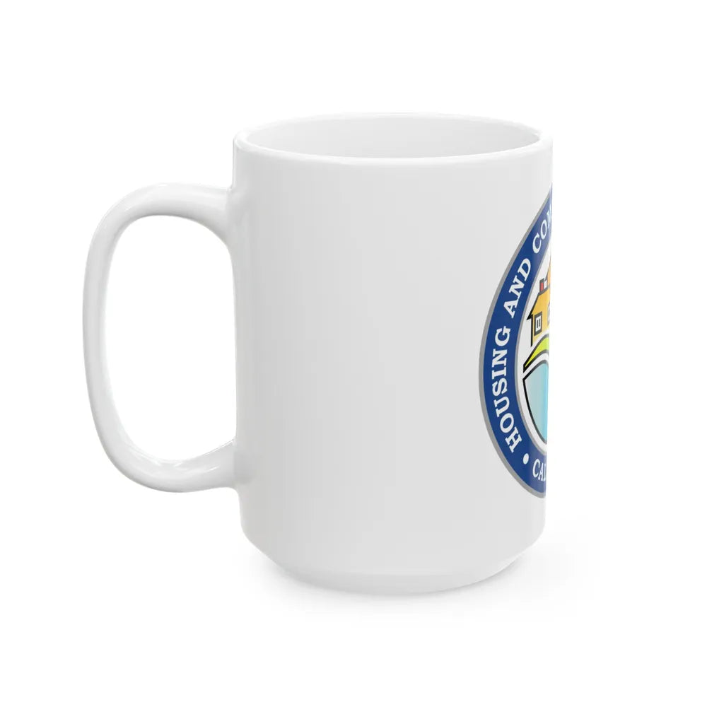 California Department of Housing and Community Development - White Coffee Mug-Go Mug Yourself