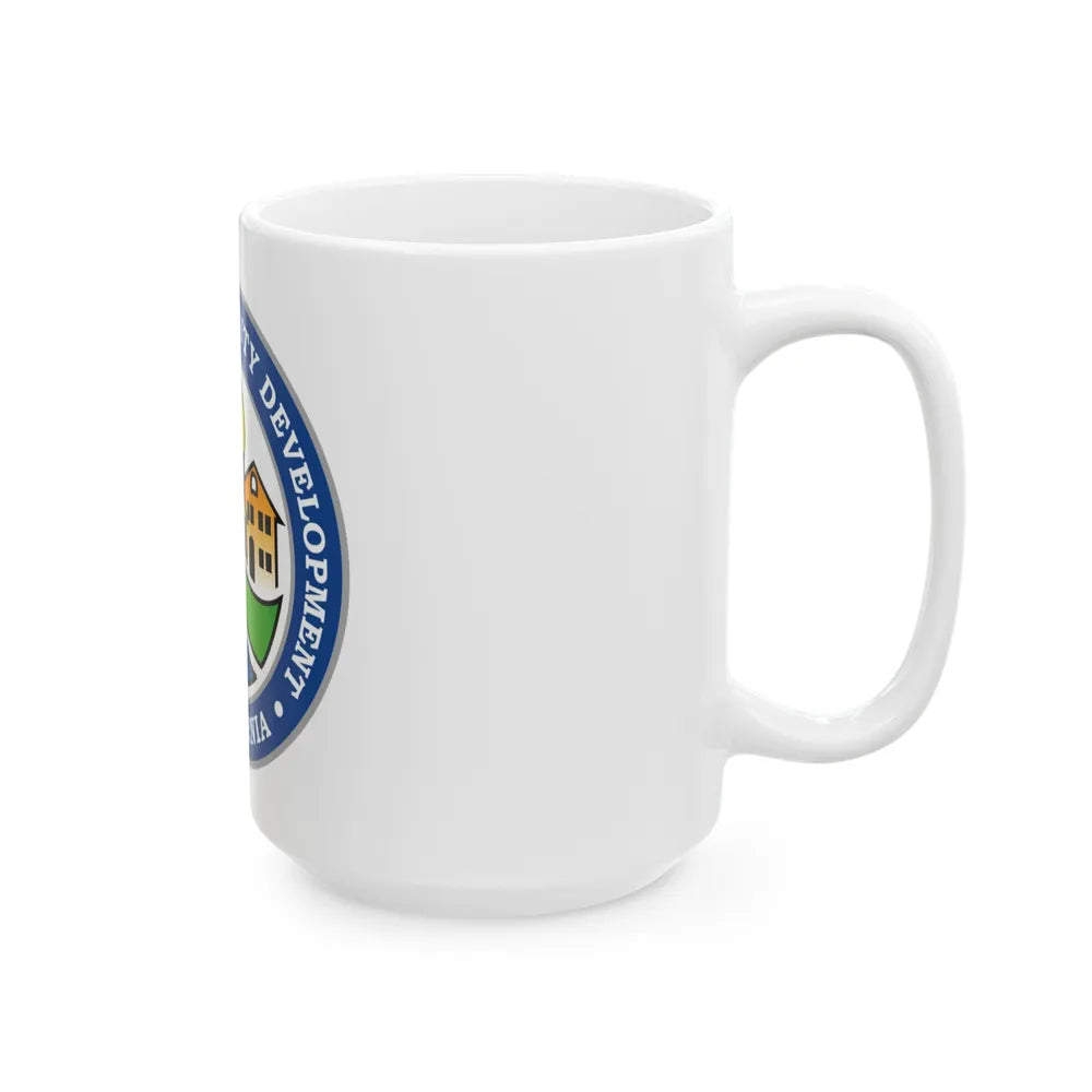 California Department of Housing and Community Development - White Coffee Mug-Go Mug Yourself