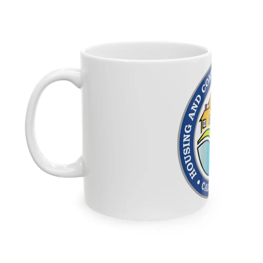 California Department of Housing and Community Development - White Coffee Mug-Go Mug Yourself