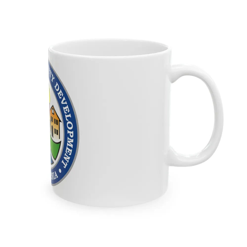 California Department of Housing and Community Development - White Coffee Mug-Go Mug Yourself