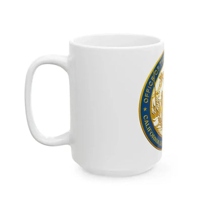 California Department of Justice v2 - White Coffee Mug - Go Mug Yourself