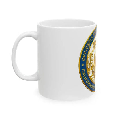 California Department of Justice v2 - White Coffee Mug - Go Mug Yourself