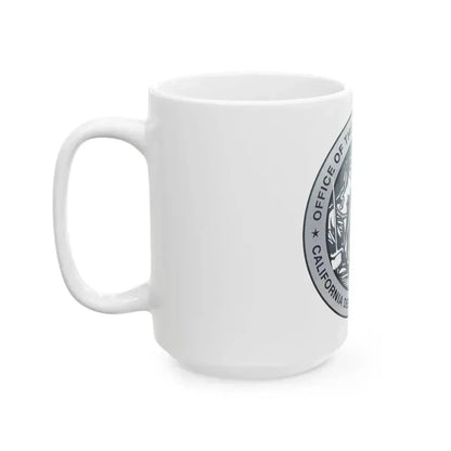 California Department of Justice - White Coffee Mug - Go Mug Yourself