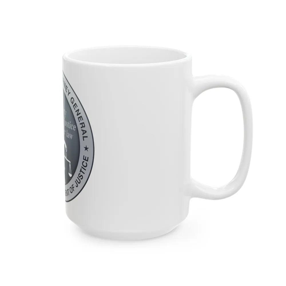 California Department of Justice - White Coffee Mug-Go Mug Yourself