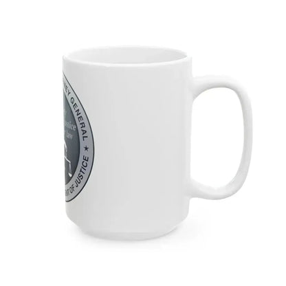 California Department of Justice - White Coffee Mug - Go Mug Yourself