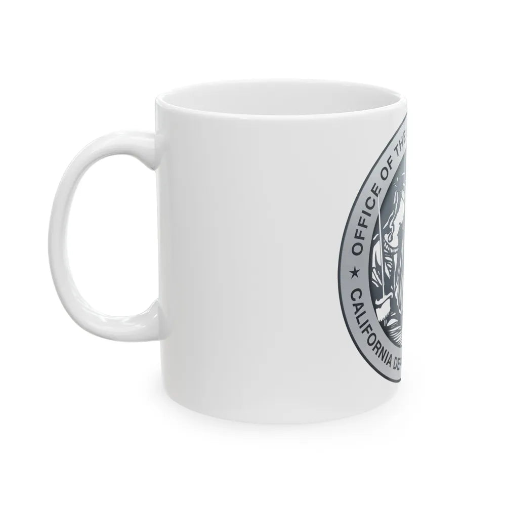 California Department of Justice - White Coffee Mug-Go Mug Yourself