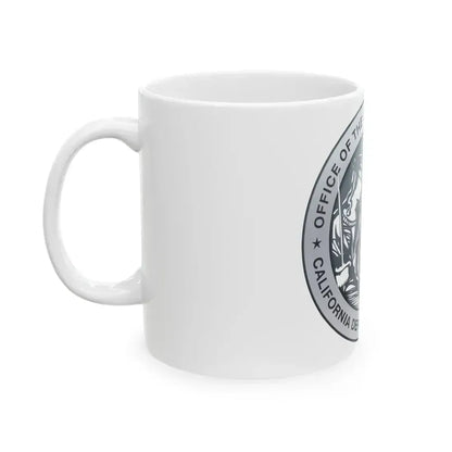 California Department of Justice - White Coffee Mug - Go Mug Yourself