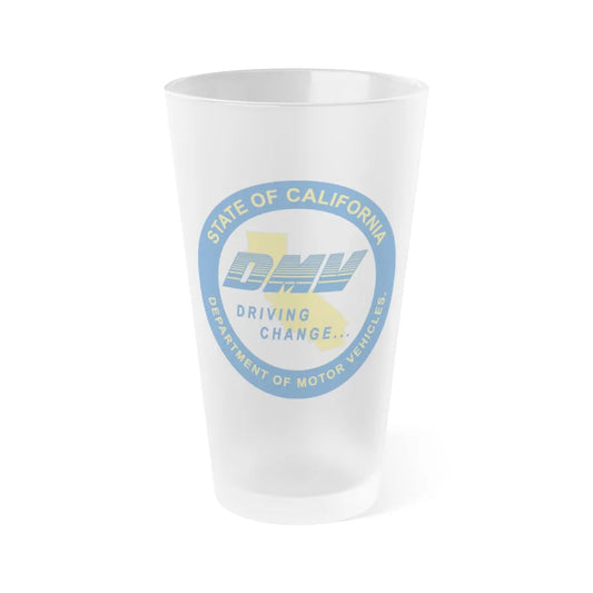 California Department of Motor Vehicles - Frosted Pint Glass 16oz-16oz-Frosted-Go Mug Yourself