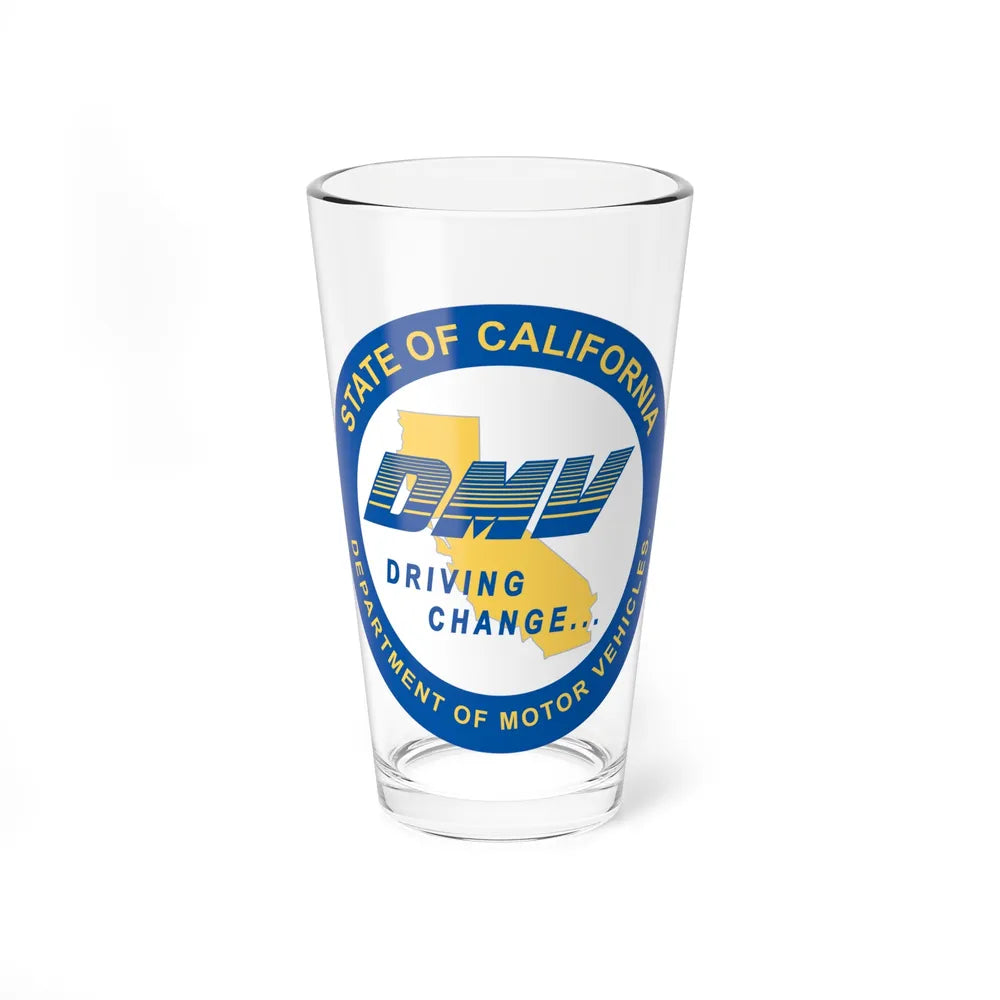 California Department of Motor Vehicles - Pint Glass 16oz-16oz-Go Mug Yourself