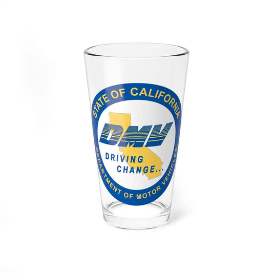 California Department of Motor Vehicles - Pint Glass 16oz-16oz-Go Mug Yourself