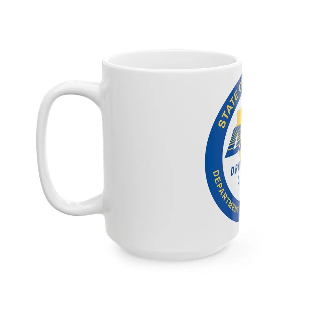 California Department of Motor Vehicles - White Coffee Mug-Go Mug Yourself