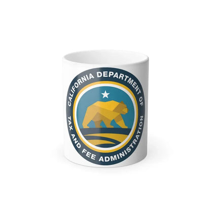 California Department of Tax and Fee Administration - Color Changing Coffee Mug 11oz - Go Mug Yourself