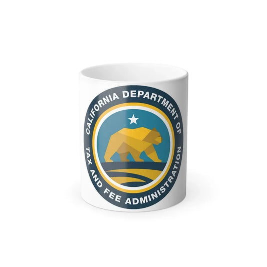 California Department of Tax and Fee Administration - Color Changing Coffee Mug 11oz - Go Mug Yourself