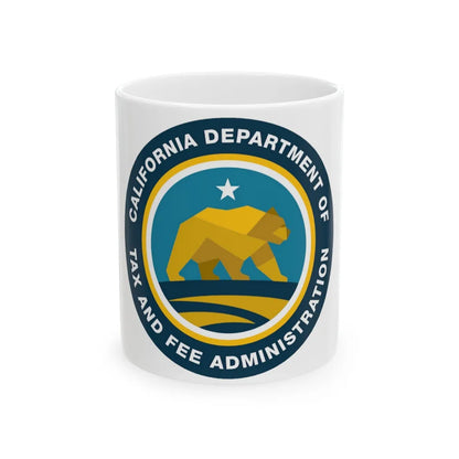 California Department of Tax and Fee Administration - White Coffee Mug-11oz-Go Mug Yourself