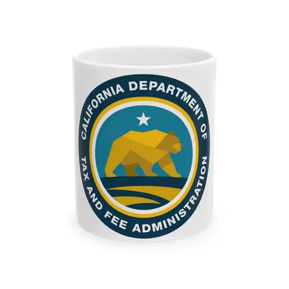 California Department of Tax and Fee Administration - White Coffee Mug 11oz - Go Mug Yourself