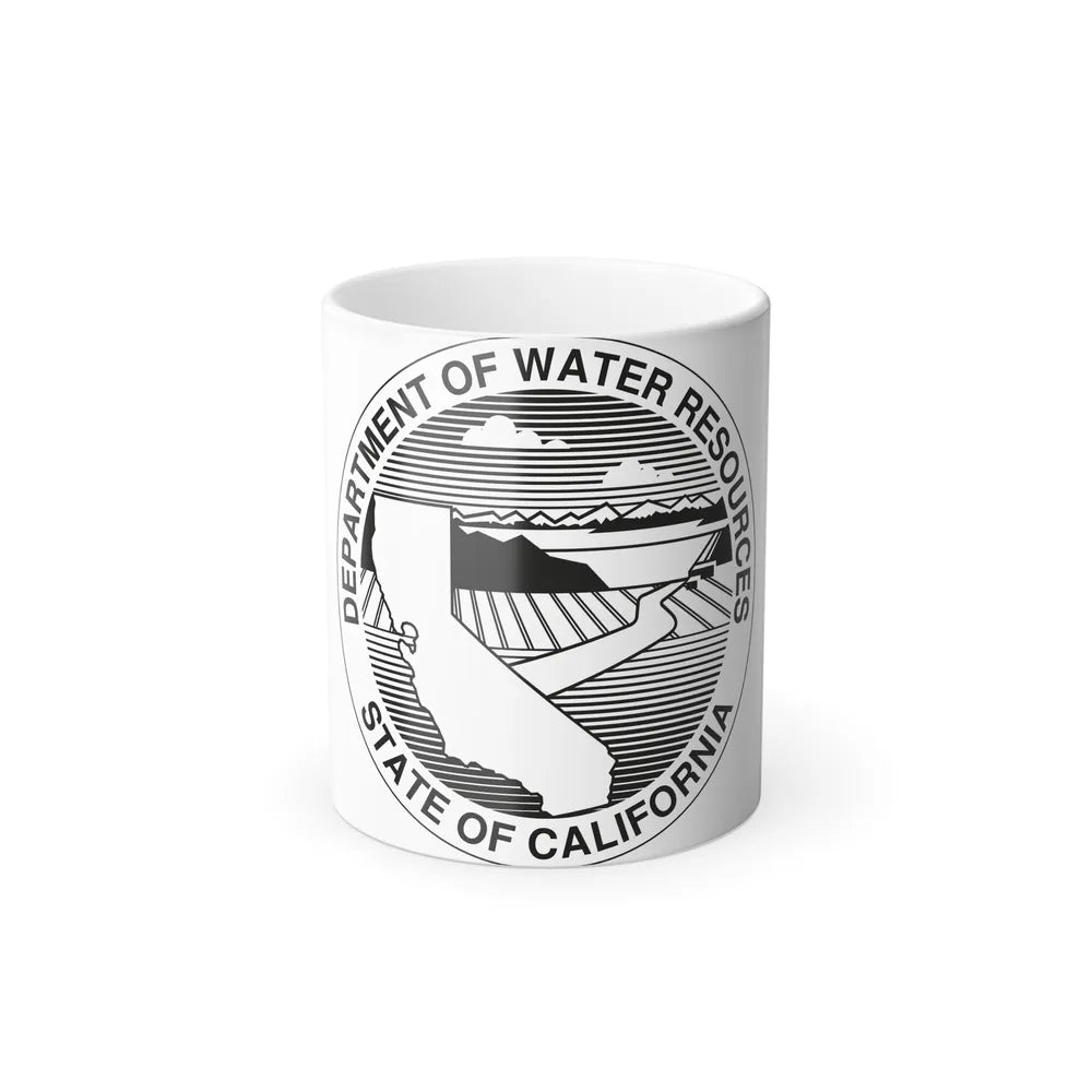 California Department of Water Resources - Color Changing Mug 11oz-11oz-Go Mug Yourself