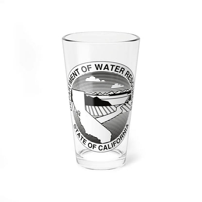 California Department of Water Resources - Pint Glass 16oz-16oz-Go Mug Yourself