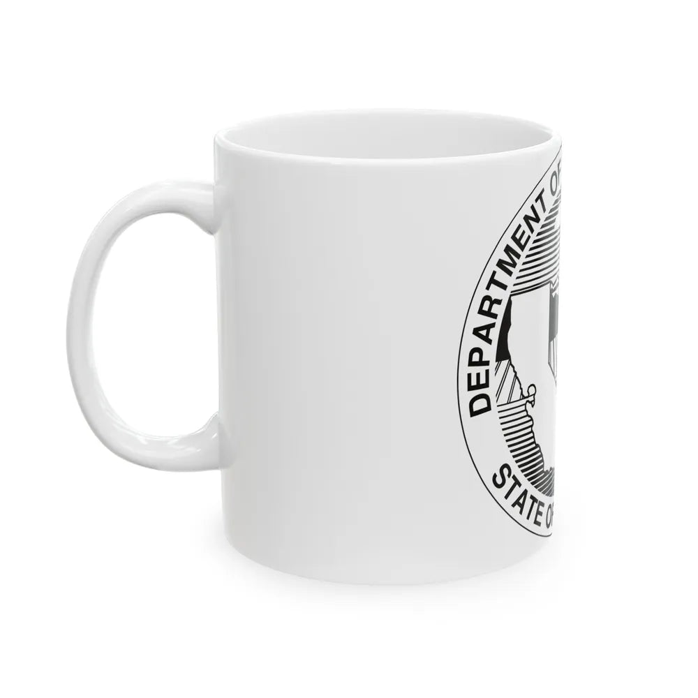 California Department of Water Resources - White Coffee Mug-Go Mug Yourself