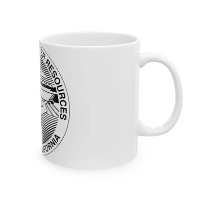 California Department of Water Resources - White Coffee Mug-Go Mug Yourself