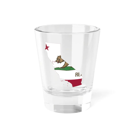 California Flagmap (United States) Shot Glass 1.5oz 1.5oz - Go Mug Yourself
