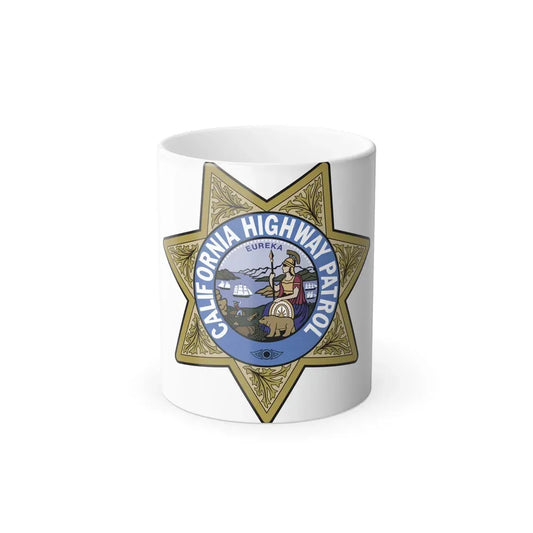 California Highway Patrol 2 - Color Changing Coffee Mug 11oz - Go Mug Yourself