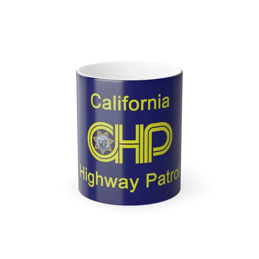 California Highway Patrol Flag - Color Changing Coffee Mug 11oz - Go Mug Yourself
