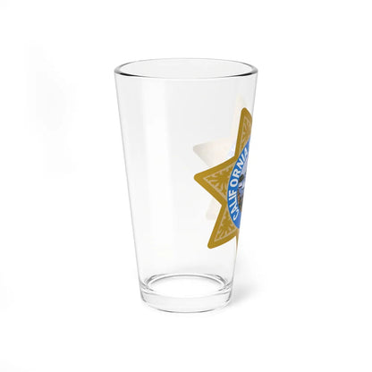 California Highway Patrol - Pint Glass 16oz-Go Mug Yourself