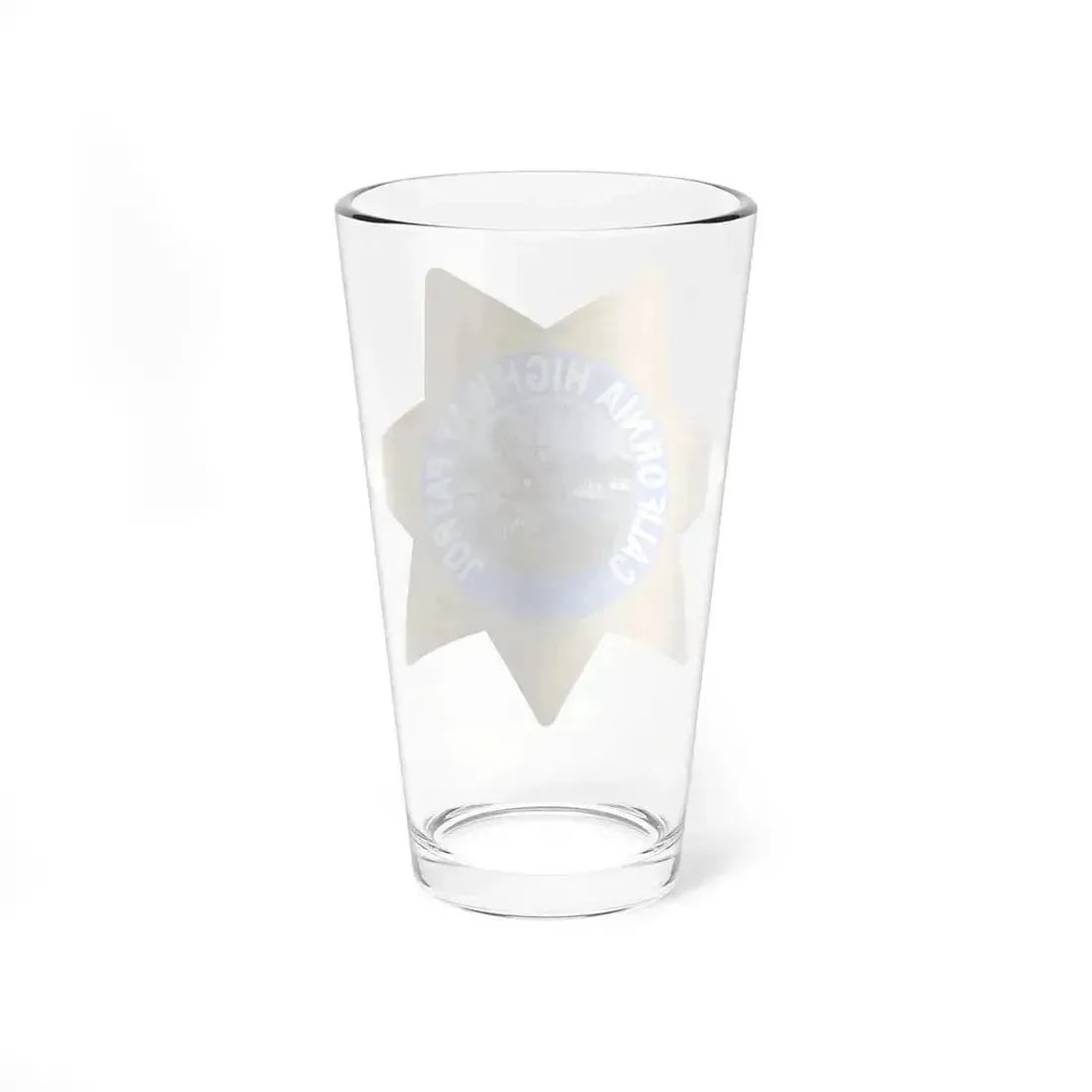 California Highway Patrol - Pint Glass 16oz - Go Mug Yourself