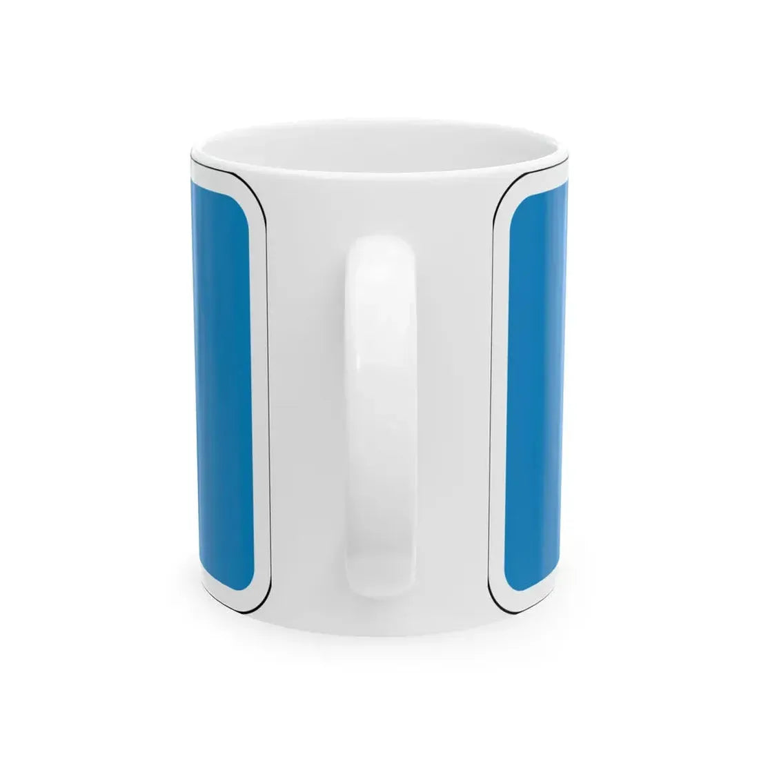 California Scenic begin (California) (Road Sign) White Coffee Mug - Go Mug Yourself