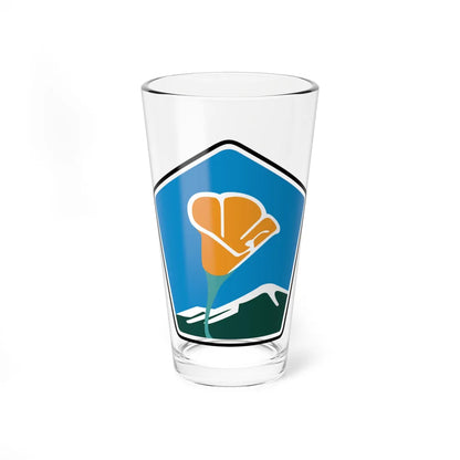 California Scenic (California) (Road Sign) Pint Glass 16oz 16oz - Go Mug Yourself