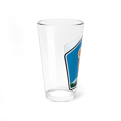 California Scenic (California) (Road Sign) Pint Glass 16oz - Go Mug Yourself