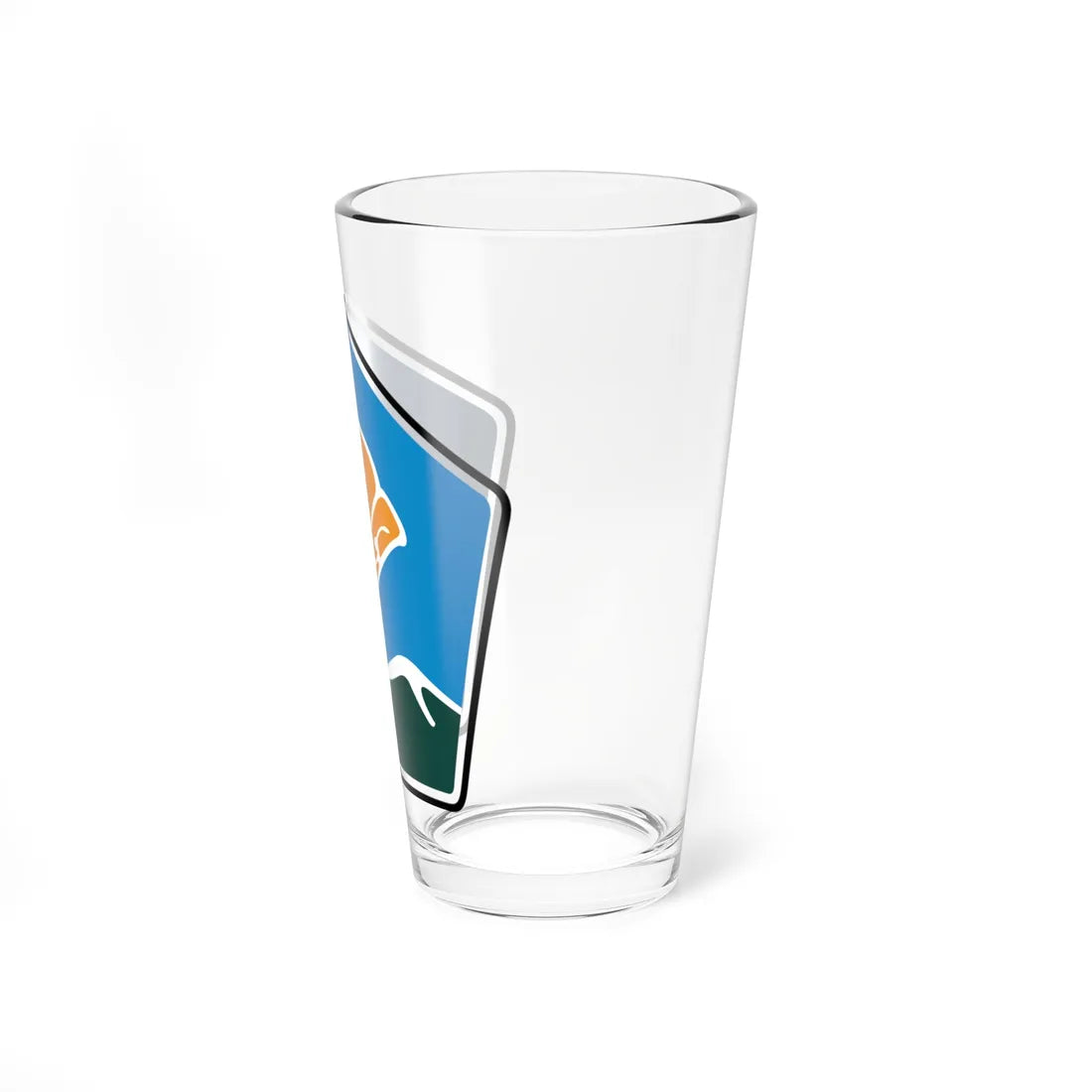 California Scenic (California) (Road Sign) Pint Glass 16oz - Go Mug Yourself