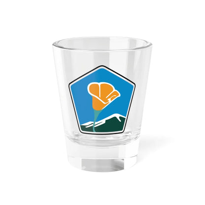 California Scenic (California) (Road Sign) Shot Glass 1.5oz 1.5oz - Go Mug Yourself