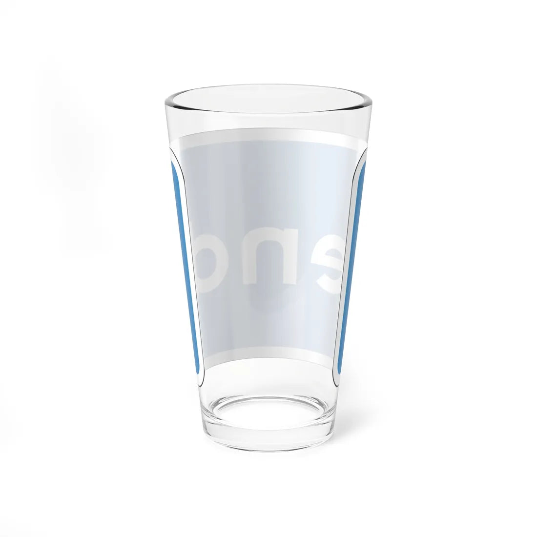 California scenic end (California) (Road Sign) Pint Glass 16oz - Go Mug Yourself
