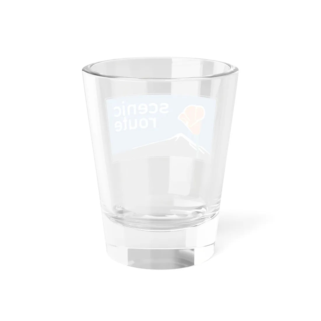 California Scenic Large (California) (Road Sign) Shot Glass 1.5oz - Go Mug Yourself