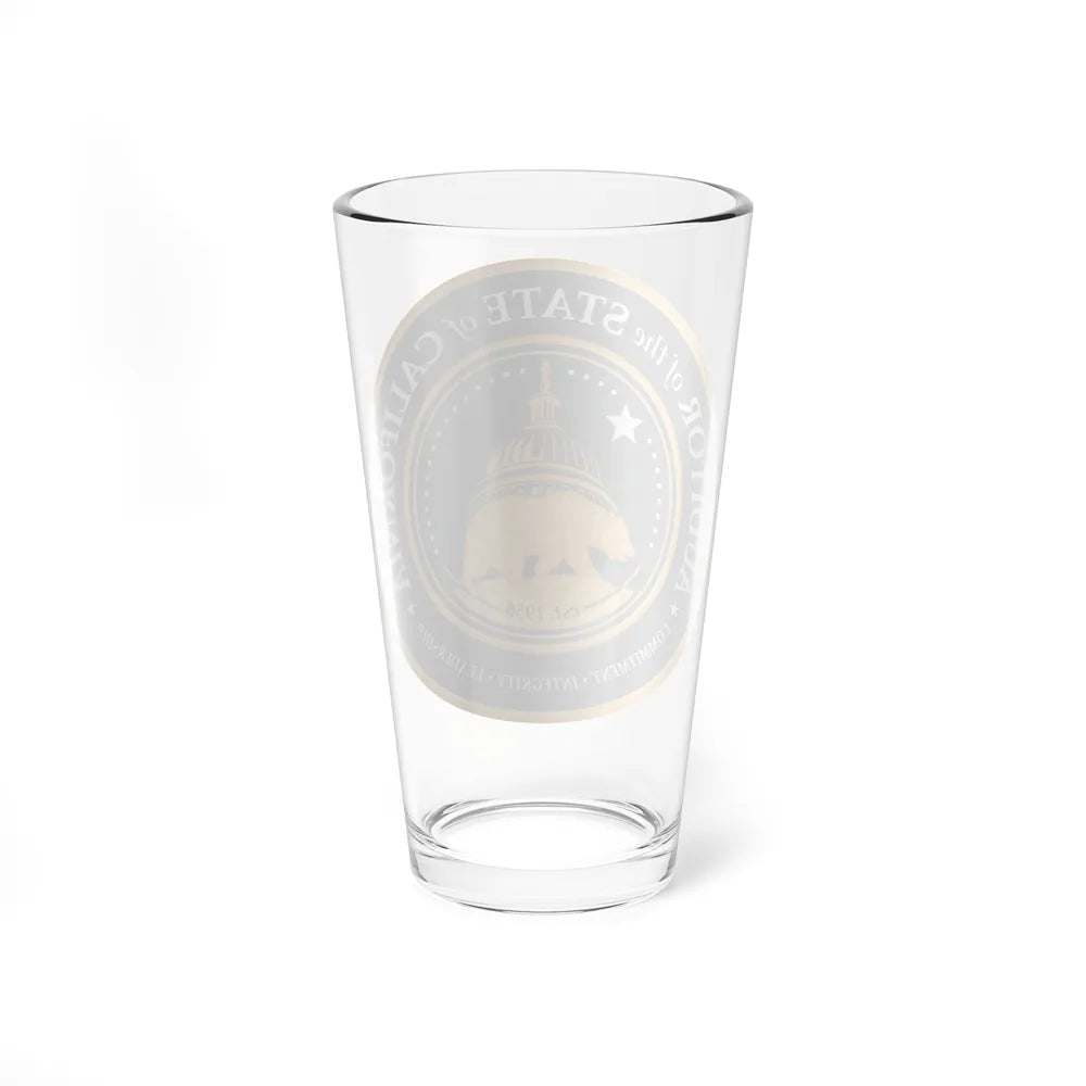 California State Auditor - Pint Glass 16oz-Go Mug Yourself