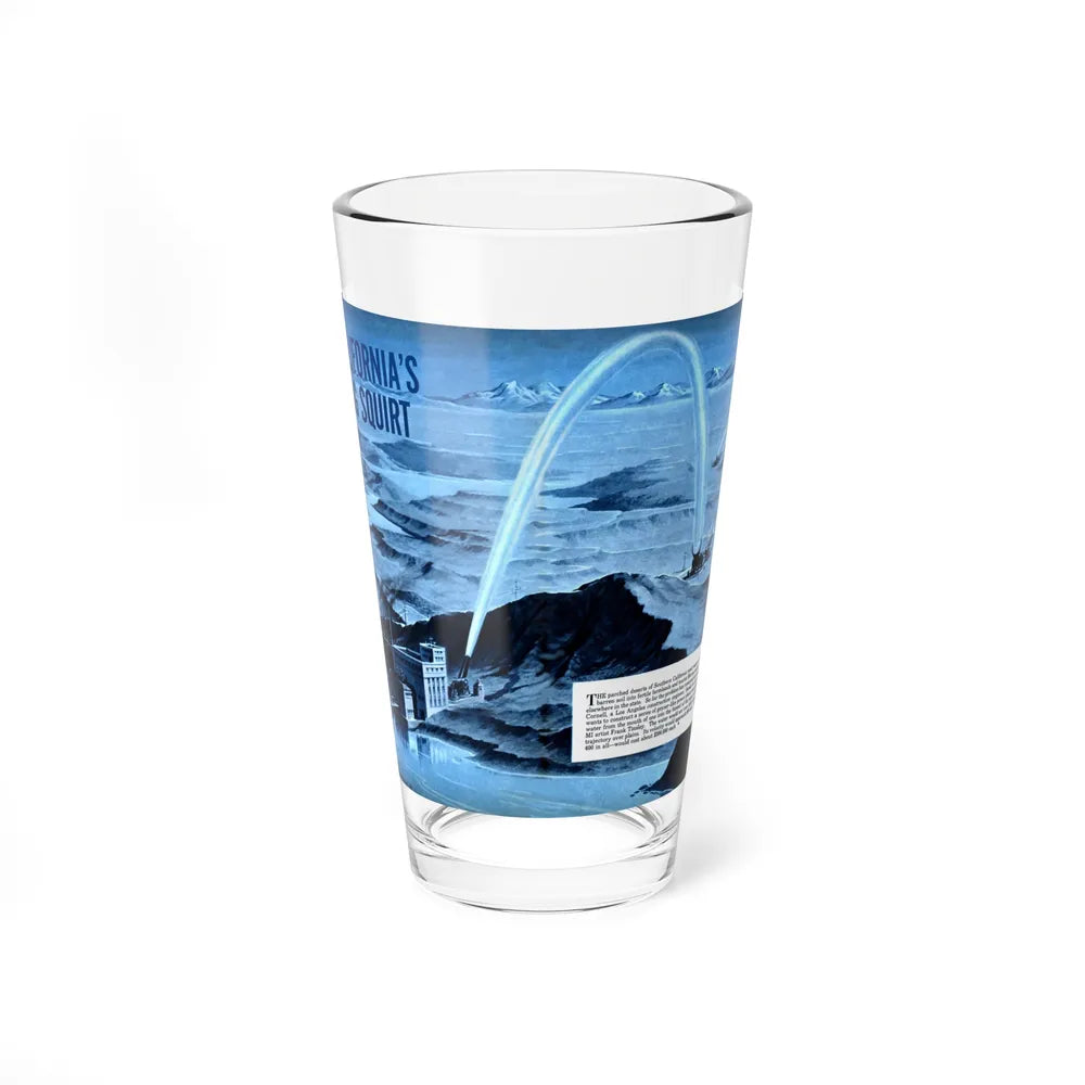 California's Big Squirt, 1951 (Magazine Illustration) Pint Glass 16oz-16oz-Go Mug Yourself