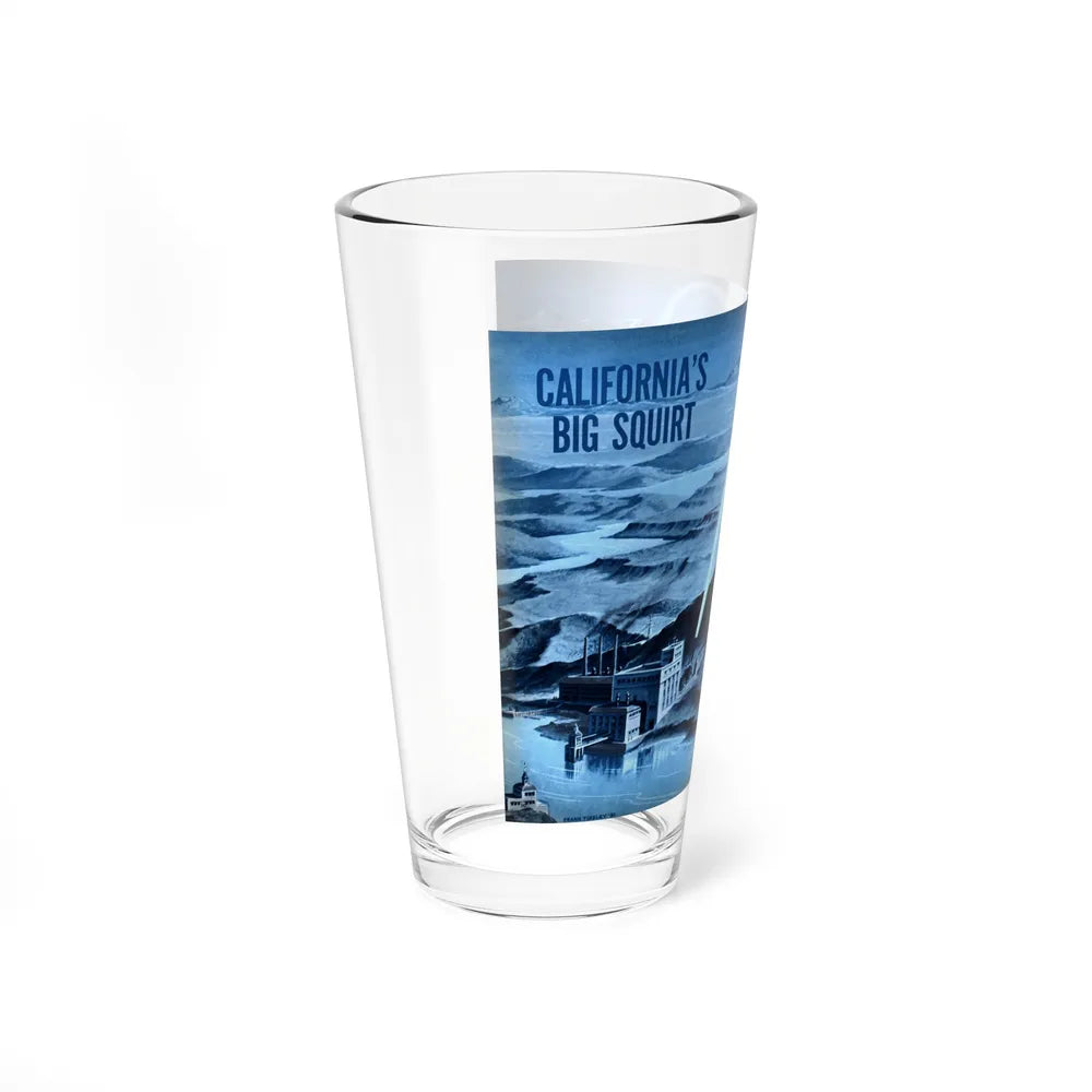 California's Big Squirt, 1951 (Magazine Illustration) Pint Glass 16oz-Go Mug Yourself