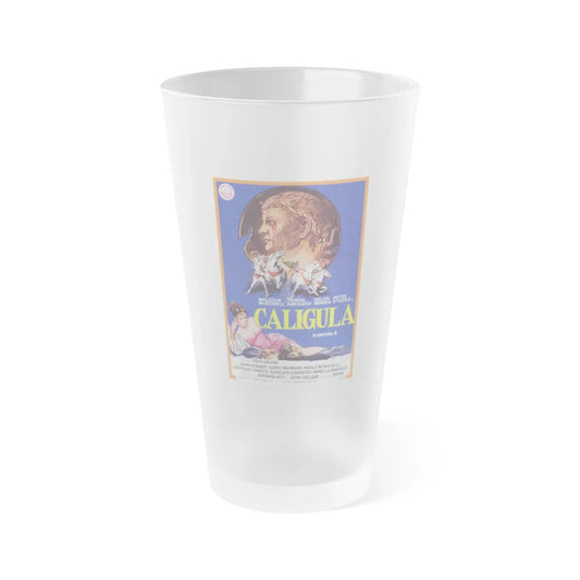 CALIGULA (2) 1979 Movie Poster - Frosted Pint Glass 16oz-16oz-Frosted-Go Mug Yourself