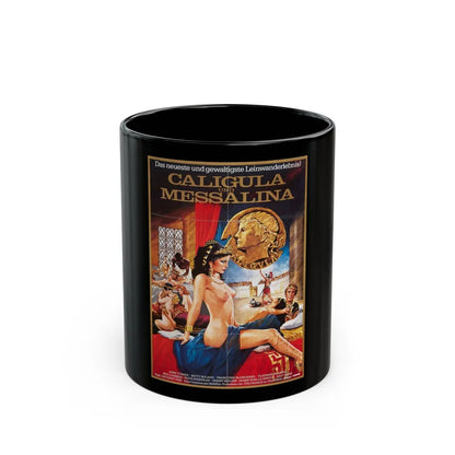 CALIGULA UND MESSALINA 1981 Movie Poster - Black Coffee Mug-11oz-Go Mug Yourself