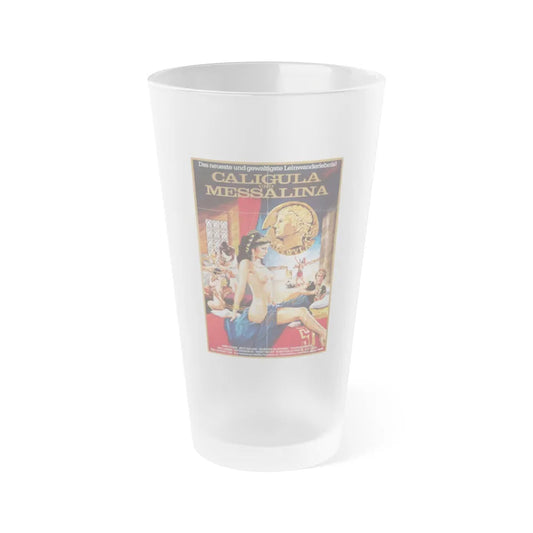 CALIGULA UND MESSALINA 1981 Movie Poster - Frosted Pint Glass 16oz-16oz-Frosted-Go Mug Yourself