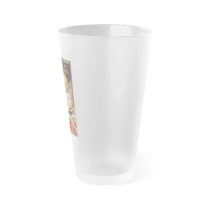 CALIGULA UND MESSALINA 1981 Movie Poster - Frosted Pint Glass 16oz - Go Mug Yourself