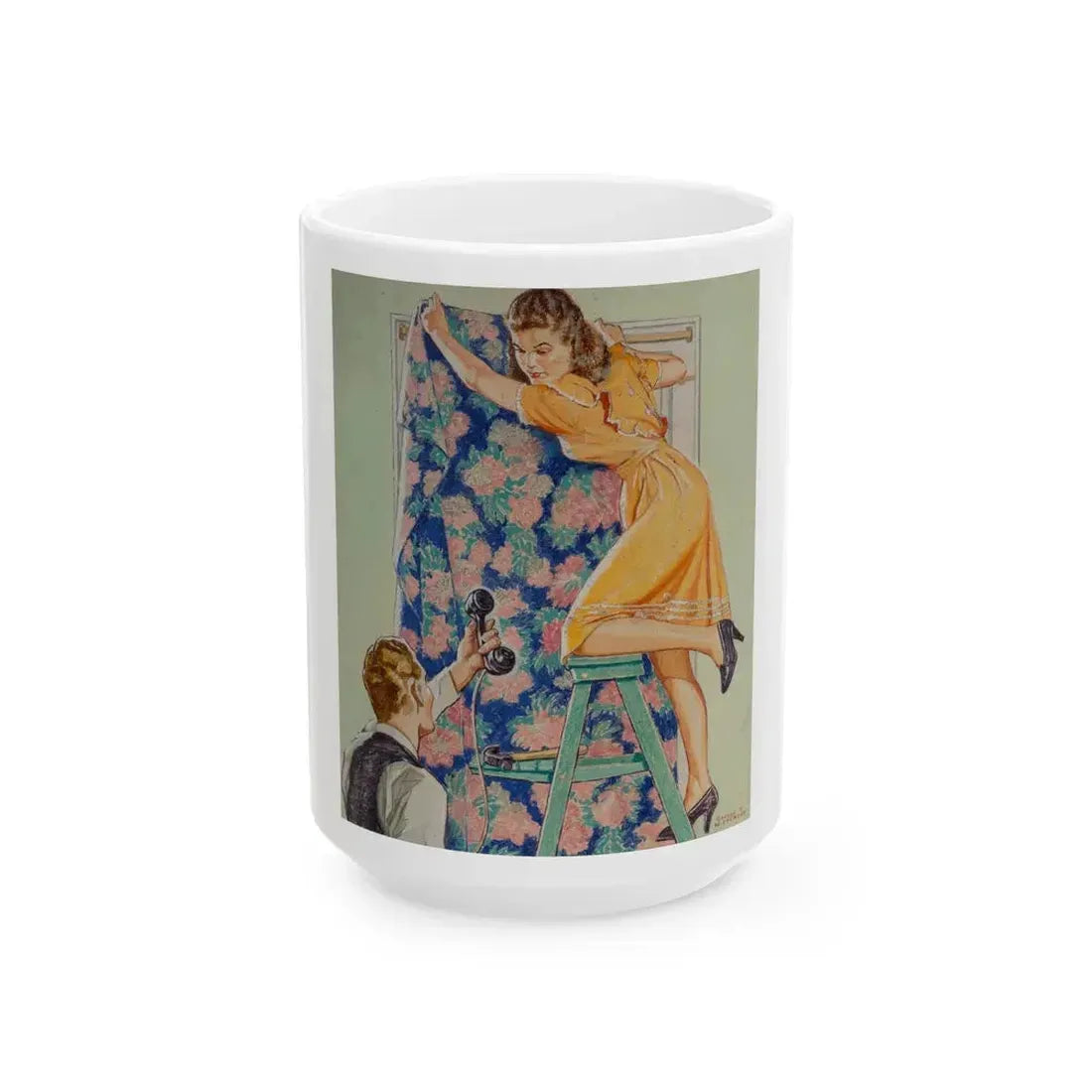 Call for You - White Coffee Mug 15oz - Go Mug Yourself